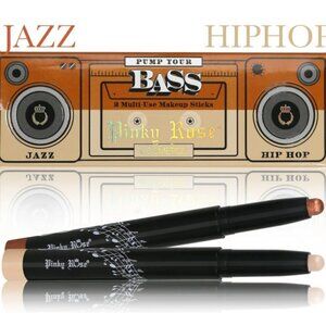 🦋 NEW PINKY ROSE Cosmetics Pump Your Bass Makeup Sticks Jazz & Hip Hop